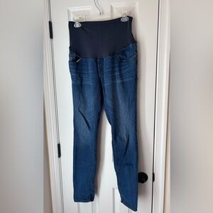 Old Navy Maternity Full-Panel Rockstar Super Skinny Jeans - 12 Long